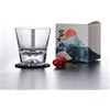 TONGYOU Monte Fuji Bicchieri da acqua trasparenti in stile giapponese, capacità 250 ml, vetro di cristallo, bicchieri da whisky vino birra
