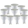 LEDLUX 10 Pezzi Lampada Led GU10 5W 800 Lumen, 5W=55W, 160LM/W Massimo Risparmio, Angolo 110 Gradi,Diffusore Trasparente (5W 800 Lumen 160LM/W, Bianco Neutro 4000k)