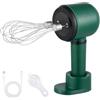 DONGKER Sbattitore Elettrico, Fruste Elettrica Senza Fili Staccabili in Acciaio Inox con 3 Modalità di Velocità, Sbattitori Ricaricabili USB per Uova, Crema di Frullato, Burro