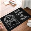 OOAHJEID Zerbino Speak Friend And Enter Zerbino Antiscivolo Bagno Cucina Tappeto Ingresso