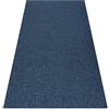 rugsx Moquette semplice SUPERSTAR 380 per camera, soggiorno, camera da letto, tappeto, varie dimensioni, blu 150x350 cm