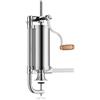 GIANTEX Insaccatore Manuale, Macchina per Salsicce, Siringa per Salsicce, Insaccatrice di 3kg, con Morsetto da Tavolo e 4 Tubi di Riempimento, Uso Domestico