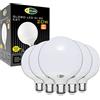 CLAR - Lampadine Grandi A Palla, Lampadina Led E27 Sfera Grande, Globo LED 20W E27, Lampadina Globo E27, Diametro 120 mm (G120), Lampadina non dimmerabile, Luce Calda 3000ºK (Pack 5)