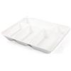 Generico Piatti usa e getta VASSOI a 3 4 o 5 scomparti in BAGASSA | VARIE MISURE | PIATTI 3/4/5 PORZIONI MONOUSO biocompostabile 4 SCOMPARTI 5 SCOMPARTI (5 SCOMPARTI 50 PEZZI 32x24 cm)