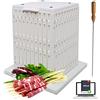 Antech CUBO per ARROSTICINI 64 Pcs per la Facile Produzione di Arrosticini, Spiedini Carne, Pesce, Frutta, Kebab