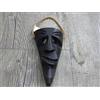 Generico LadyMsardegna Maschera Mamuthones in Legno Artigianale per Soggiorno, Wall Hanging Decor, 6.5 x 13.5 cm