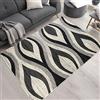 Mazovia Tappeto Salotto Moderno Pelo Corto - Tappeti Soggiorno Turchi Originali - Tappeti Camera da Letto - Tappeti Salotto Grandi Dimensioni - Grigio - 120x170 cm
