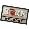 emmevi Zerbino Ingresso 40x70 Asciugapassi Antiscivolo Moderno Shabby Chic mod.FORMAT PRINT RETTANGOLARE (A)