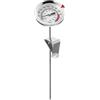 ARMYJY Termometro per olio da cucina, ad alta temperatura, con supporto per cucinare grigliare, termometro sonda per barbecue T807 per temperatura di alimenti liquidi (40 cm)
