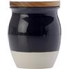 Maxwell & Williams ARTISAN Barattolo con coperchio in sughero ermetico in ceramica (500ML, Charcol)