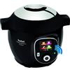 Tefal Cook4Me+ Connect Smart Multicooker CY855830, 1600W, 6L, 6 modalità di cottura, 150 ricette, app dedicata, nero