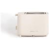 CREATE/TOAST STUDIO/Tostapane Bianco Panna / 6 livelli di potenza, vassoio raccoglibriciole, termostato, scongelamento, riscaldamento, sistema di sicurezza, 750W