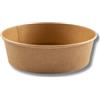 DOT Horeca Solutions 50 ciotole in carta 500 ML insalatiere AVANA carta cartoncino kraft ciotola marrone salad bowl asporto food delivery insalate riso pokè zuppe pasta take away usa e getta
