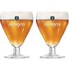 Affligem Belgian Ale - Calice da birra calice, confezione da 2