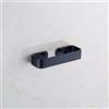 Alberta Porta Asciugamani Alluminio Nero Barra Di Tovagliolo Singolo Portasciugamani Da Bagno Nero Opaco Con Montaggio A Parete Towel Holder-60 Centimetri Portasciugamani (Color : 20cm)