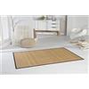 DE-COmmerce Massiccio Tappeto Bambù HighQ I 11mm Listello, Filigrana confine bamboo Lungo Parure Scendiletto Corsia Cucina Eingangsteppich Küchenvorleger Guardaroba Runner 12 Alla Rinfusa