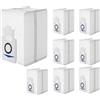 Chuancheng Sacchetti di ricambio per aspirapolvere ECOVACS Deebot T30S Combo/X2 COMBO Robot Aspirapolvere Sacchetti di Ricambio Set di Accessori 8 PCS