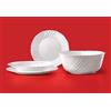 Paganohome Offerta servizio piatti Ebro per 6 persone 19 pezzi Bormioli Rocco