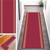 SGLGSTORE Tappeto Passatoia Antiscivolo Cucina rosso Giallo Lavabile Corridoio Tappetino, Vintage Poliestere Tappeti Runner Cucina Camera Soggiorno Larghezza 50-100cm (Color : A, Size : 40x60cm)