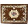 HomeLife - Tappeto Salotto Grande in Ciniglia (65x140 cm) Made in Italy | Tappeto Camera da Letto e Cameretta Colorato lavorazione Jacquard | Perfetti come Tappeti Cucina | Fantasia Barocca Marrone