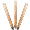 OUKAIDE E27 T30-300 8W Lampadina a LED tubolare Edison Lampadina vintage Lampadina a filamento E27 Led, stile antico Lampada a vite in vetro ambra retrò 800LM Bianco caldo 2700k (confezione da 3)