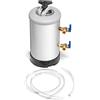 Forgast Addolcitore Acqua Manuale Professionale, 8 Litri, Addolcitore D'acqua Da Cucina, Decalcificazione, per Macchine da Caffè, Lavastoviglie e Forni Combinati a Vapore, Altezza 41,5 cm