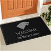 Wanapix | Zerbino Personalizzato | Zerbino Ingresso Interno | Tappeto Entrata Interno | Base Antiscivolo | Ricciolo | 75x43 cm | Trones