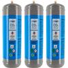 Swan - Bombole CO2 1200g E290 per Gasatore Acqua Frizzante - Attacco M11x1 Compatibile Universale - Set 3 Pezzi - Risparmio