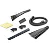 BlesConi, set di accessori per la pulizia dell'abitacolo dell'auto per aspirapolvere Karcher 2.863-304.0 con tubo di prolunga, bocchetta per fessure, spazzole (set da 8 pezzi)