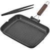 Ballarini 75001-839 cookin'Italy - Set per barbecue, 4,8, nero