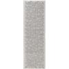 benuta Nest Tappeto Bronco - Grigio 80 x 250 cm - Fibra sintetica - Adatto per esterni - Passatoia e stile geometrico, minimalista - Facile da pulire per soggiorno e camera da letto
