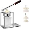 Gcerfby Spremiagrumi manuale per melograno, pressa portatile per agrumi, spremi arancia e limone, robusta base antiscivolo, compatibilità multifrutti, 30 x 24,8 x 13 cm, per cucina, picnic all'aperto
