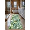 HMO HOME MY OWN Passatoia 50x200 cm Made in Italy in 100% Vinile, Aderente al Pavimento, Resistente e Facile da Pulire, Tappeto Multiuso per Cucina, Bagno, Ingresso e Corridoio