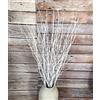 DongArts Decorazione decorativa a forma di rami di betulla, 58 cm, per decorazione di nozze, ramoscelli secchi per decorazioni natalizie (bianco)