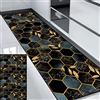 HUAXIQUE Passatoia Cucina Motivo Geometrico Passatoia Corridoio Moderni per Soggiorno Camera Da Letto Sala Da Pranzo Foyer 50x140cm Stile E
