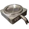puntoluceled Portacialda in Alluminio Frog Originale per Cialde ESE 44 mm - Ricambio completo con filtro