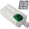 Filterprofi PREMIUM - KIT - 6 PROFUMINI + 6 SACCHETTI PER ASPIRAPOLVERE VORWERK FOLLETTO VK 140 / 150 - Garanzia 24 Mesi Filterprofi