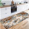 Siunwdiy Antiscivolo Insonorizzata con Mucchio Spesso 0,7CM,Pavimento Stuoia per Scala D'ingresso Cucina Soggiorno Corridoio,Tagliabile，