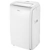 QLIMA Condizionatore portatile con Wi-fi, P528 bianco Qlima, 2-in-1: climatizzatore e deumificatore, 9000 btu, telecomando, 3 velocità