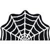 Siuwddee Tappetino da Bagno Halloween | Tappeto Ragnatela Decorativo per Bagno e Vasca,Decorazioni per Halloween Casa Interno Esterno Ingresso Camera da Letto Cucina Doccia Festa