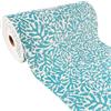 DecoMeister Tappetino da Bagno in Morbida Schiuma 180x65 cm - Tappeto Corsia e Passatoia Gomma Antiscivolo Multiuso per Corridoio e Bordo Piscina, PVC Traspirante - Alghe Blu