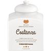 Maverton Biscottiera in ceramica - stampa personalizzata - barattolo da cucina 3 L - protezione ermetica del barattolo per dolci - pensiero speciale per la donna - cannella