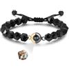 Glooraca Bracciale personalizzato con proiezione di foto per uomo Bracciali personalizzati con immagine all'interno Regali personalizzati per papà marito fidanzato (Style 10)