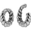 KOOBODY Orecchini magnetici con pesi per misuratore dell'orecchio, 0 g (8 mm) in acciaio inox pesante, per donne
