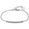 S'Agapõ Bracciale Donna in Acciaio e Cristalli | Collezione Dazzly - SDZ16