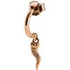 Rue des Mille Monorecchino donna cornetto con zirconi Rue Des Mille Argento 925 rosato ORZ-CERC CORN