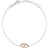 BLUESPIRIT Rosaline Bracciale Donna in Argento bicolore 925%, zirconi - P.71K105000300