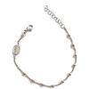 De Bussy Bracciale decenario miracoloso in argento sterling 925 mm, Argento