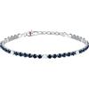 Sector No Limits Bracciale Uomo in Acciaio, Cristalli, Collezione TENNIS, Idee Regalo Fidanzato, Amico, Papà
