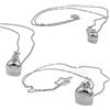 Cavaliere Gioielli Collana Campanella Capri Portafortuna Argento 925 Rodiato Amuleto Leggenda MADE IN ITALY (Campanella Media)